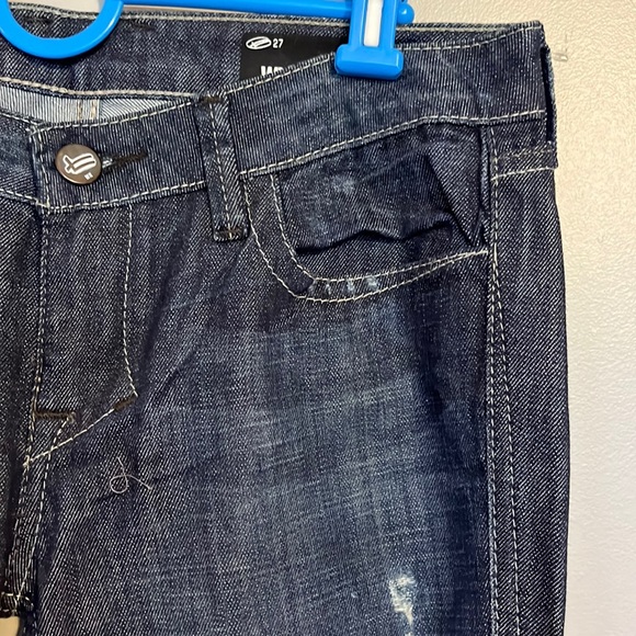 William Rast Dark Denim Flare Jeans, Size 27 - Picture 2 of 5